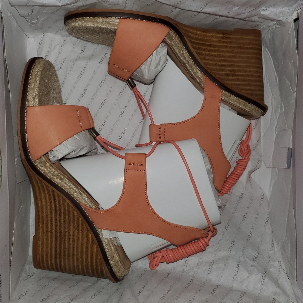 NEW Aldo Wedge Sandals -